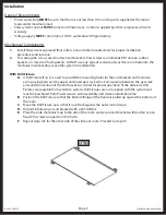 Предварительный просмотр 3 страницы Lippert Components Power Gear SlimRack Slide-out Installation And Service Manual