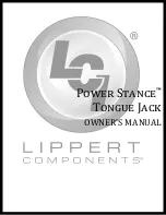 Lippert Components Power Stance Owner'S Manual preview