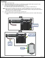 Предварительный просмотр 3 страницы Lippert Components Schwintek TV Lift Oem Installation Manual