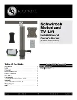 Предварительный просмотр 1 страницы Lippert Components Schwintek Installation And Owner'S Manual