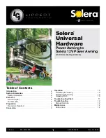 Предварительный просмотр 1 страницы Lippert Components Solera 759404 Manual