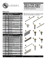 Предварительный просмотр 3 страницы Lippert Components Solera Slide Topper with Access Plates Installation And Owner'S Manual