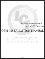 Lippert Components Solera Installation Manual предпросмотр