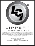 Предварительный просмотр 4 страницы Lippert Components Solera Installation Manual