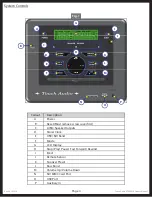 Предварительный просмотр 4 страницы Lippert Components Touch Audio VD300WR Owner'S Manual