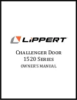 Предварительный просмотр 1 страницы Lippert 1520 Series Owner'S Manual