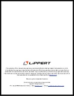 Предварительный просмотр 8 страницы Lippert 1520 Series Owner'S Manual