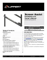 Lippert 2021000090 Installation And Owner'S Manual preview