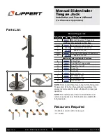 Предварительный просмотр 3 страницы Lippert 285420 Installation And Owner'S Manual