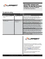 Preview for 8 page of Lippert Floe 868 Installation And Owner'S Manual