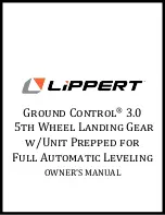 Lippert Ground Control 3.0 Owner'S Manual preview