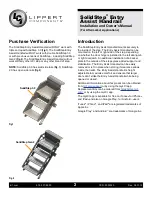 Preview for 2 page of Lippert SolidStep Entry Assist Handrail Installation And Owner'S Manual