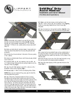 Preview for 6 page of Lippert SolidStep Entry Assist Handrail Installation And Owner'S Manual