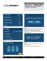 Предварительный просмотр 13 страницы Lippert Tire Linc 2020114605 Installation And Owner'S Manual