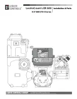 Предварительный просмотр 1 страницы Liquid Controls LectroCount LCR 600 Installation-Parts