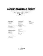 Предварительный просмотр 8 страницы Liquid Controls SP834 Installation & Operation Manual