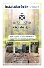 LiquidArt 2x2 Installation Manual предпросмотр