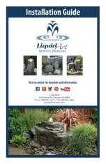 LiquidArt LA2100R Installation Manual предпросмотр