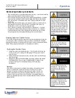 Preview for 12 page of Liquiflo FTS300 Series Safety, Installation, Operation And Maintenance Instructions