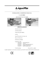 Liquiflo ROTOGEAR 3 Series Installation And Maintenance Manual preview