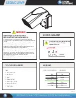 LiRON LiGHTING LEDACUWP Quick Start Manual preview