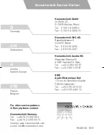 Preview for 52 page of Lisa DS-1/RF Operating Instructions Manual