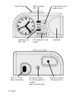 Предварительный просмотр 8 страницы Lisa RF time flash Operating Instructions Manual