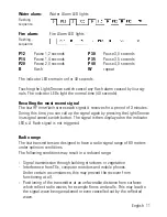 Preview for 11 page of Lisa RF time flash Operating Instructions Manual