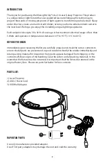 Preview for 4 page of lissLights Sky Lite 2.0 User Manual