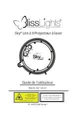 Preview for 8 page of lissLights Sky Lite 2.0 User Manual