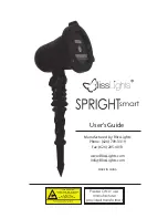 Предварительный просмотр 1 страницы lissLights Spright smart User Manual