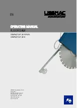 Preview for 1 page of Lissmac COMPACTCUT 201 D Operating Manual