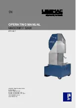 Preview for 1 page of Lissmac DTS 420 T Operating Manual