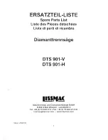 Preview for 20 page of Lissmac DTS 901-H Operation Manual