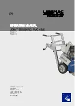 Lissmac FBM 300 D Operating Manual предпросмотр