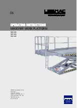 Lissmac MAB 2001 Operating Instructions Manual предпросмотр