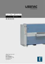 Предварительный просмотр 1 страницы Lissmac SBM-L 1000 G1S2 ALU MIX Operating Manual