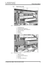 Предварительный просмотр 22 страницы Lissmac SBM-L 1000 G1S2 ALU MIX Operating Manual