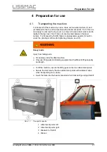 Предварительный просмотр 27 страницы Lissmac SBM-L 1000 G1S2 ALU MIX Operating Manual