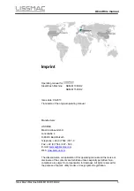 Preview for 3 page of Lissmac SBM-M 1000 B2 Operating Manual