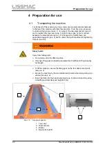 Preview for 24 page of Lissmac SBM-M 1000 B2 Operating Manual