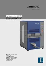 Lissmac SBM-XS 300 G1E1 ALU MIX Operating Manual предпросмотр