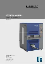 Lissmac SBM-XS 300 G1E1 Operating Manual preview