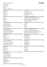 Preview for 2 page of Lista 293201 29 Safety And Assembly Instructions Manual