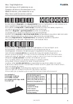 Preview for 9 page of Lista 293201 29 Safety And Assembly Instructions Manual