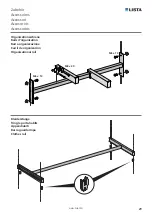 Preview for 29 page of Lista 293201 29 Safety And Assembly Instructions Manual