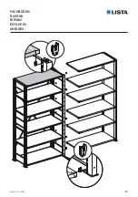 Предварительный просмотр 19 страницы Lista L1006 Safety And Assembly Instructions Manual