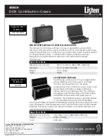 Listen Technologies DCN LA-334 Specification Sheet preview