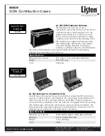 Предварительный просмотр 2 страницы Listen Technologies DCN LA-334 Specification Sheet