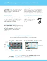 Preview for 2 page of Listen Technologies ListenTALK LA480 Quick Start Manual